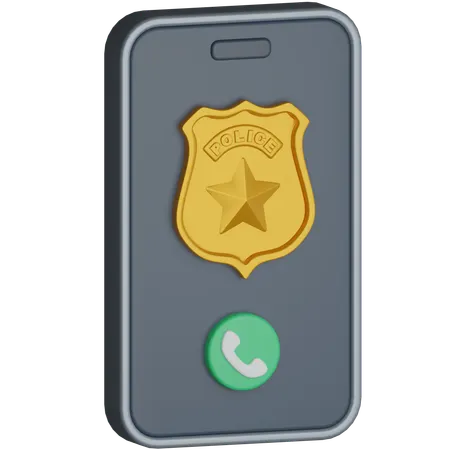 Police Call  3D Icon