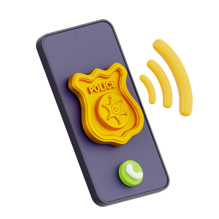 Police Call  3D Icon