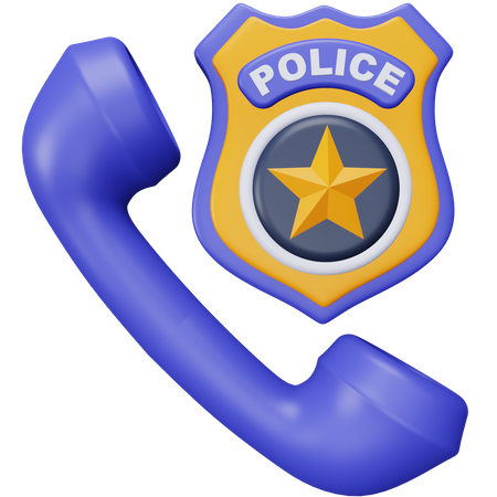 Police Call  3D Icon