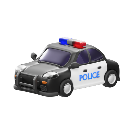 Police car  3D Icon