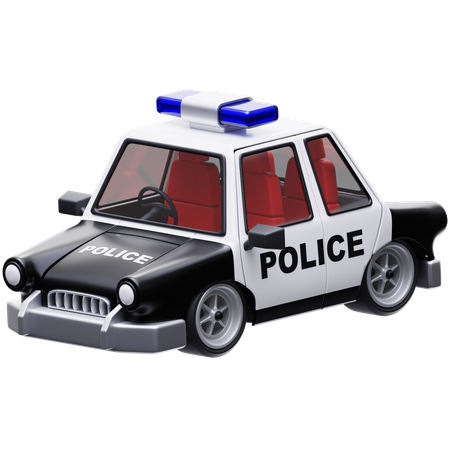 Police Car  3D Icon