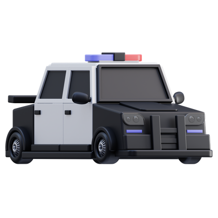 Police Car  3D Icon