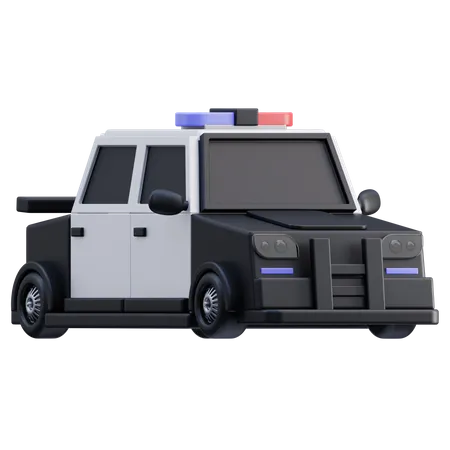 Police Car  3D Icon