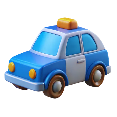 Police Car  3D Icon