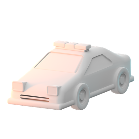 Police Car  3D Icon