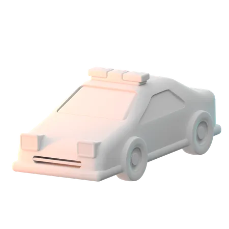 Police Car  3D Icon
