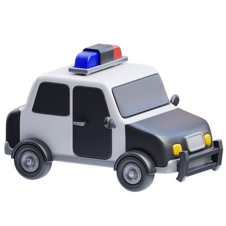 Police Car  3D Icon