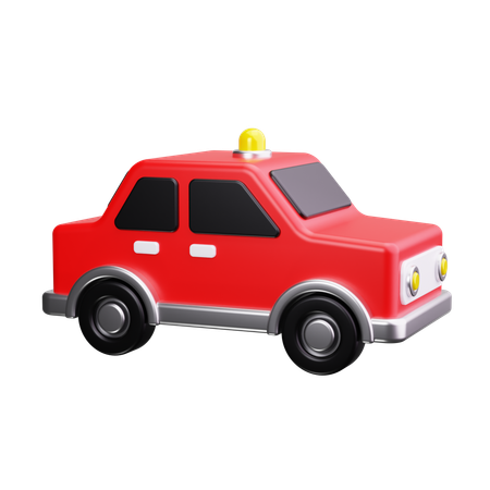 Police Car  3D Icon