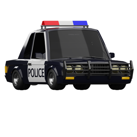 Police Car  3D Icon