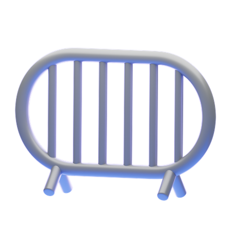 POLICE FENCE  3D Icon