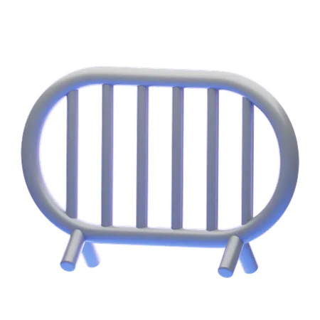 POLICE FENCE  3D Icon