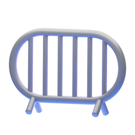 POLICE FENCE  3D Icon