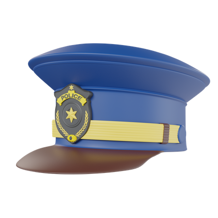 Police Hat 3D Icon Download In PNG, OBJ Or Blend Format, 49% OFF
