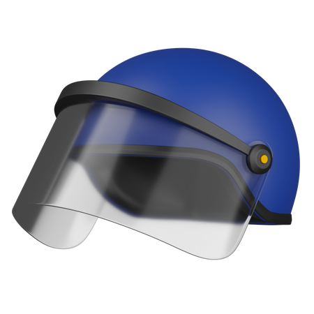 POLICE HELMET  3D Icon