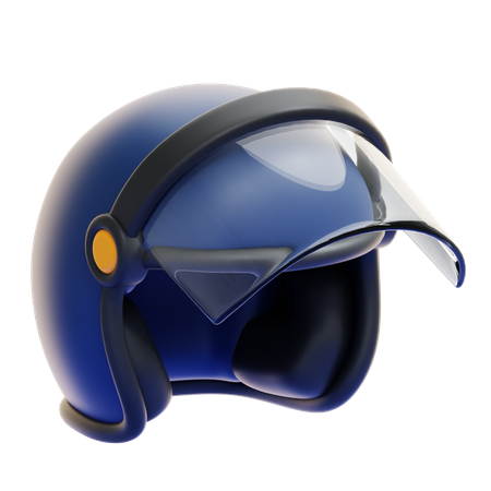 POLICE HELMET  3D Icon