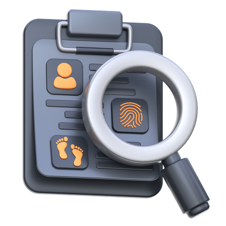 Police Investigation  3D Icon