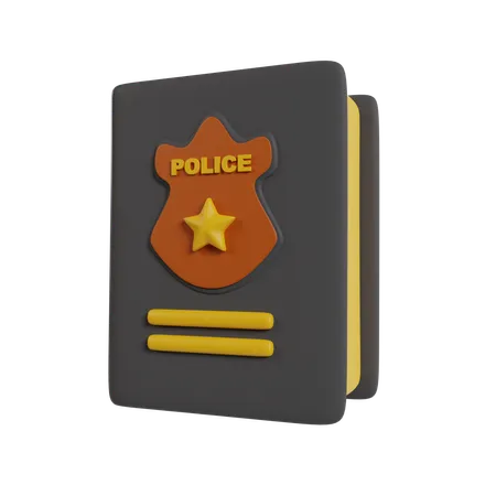 Police Law  3D Icon