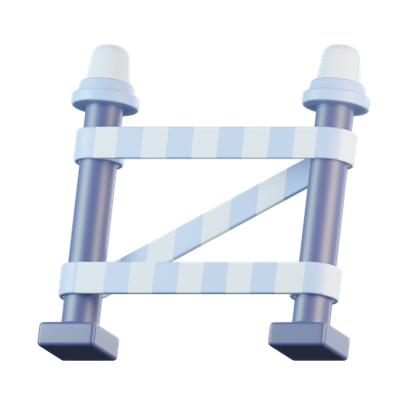 Police Line  3D Icon