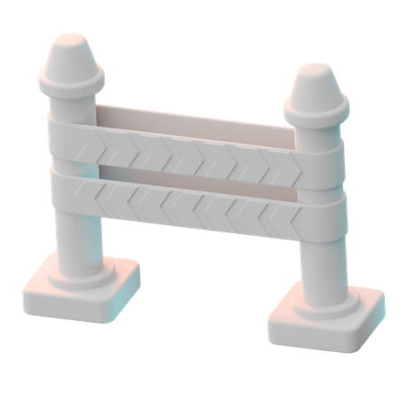 警察ライン  3D Icon