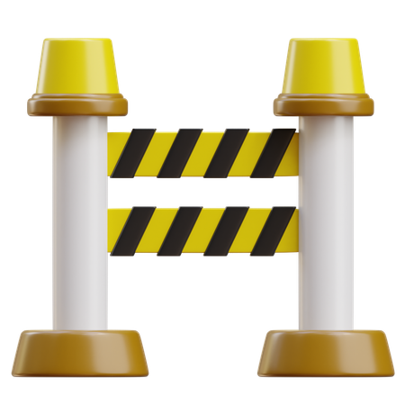 Police Line  3D Icon