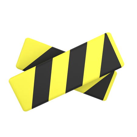 Police Line  3D Icon