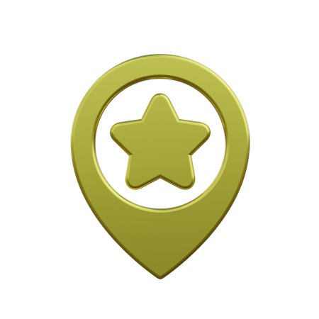 Police location  3D Icon