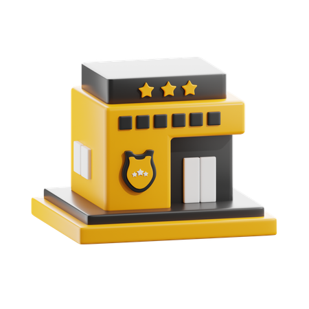 Police office  3D Icon