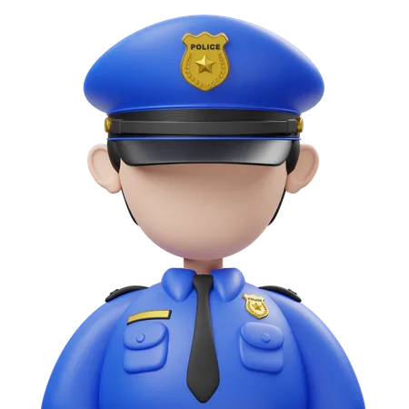 Police Officer  3D Icon