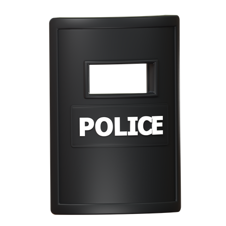 Police Shield  3D Icon
