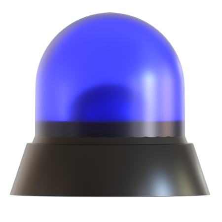 Police Siren  3D Icon