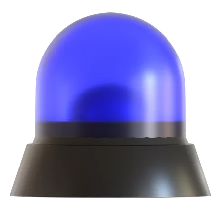 Police Siren  3D Icon
