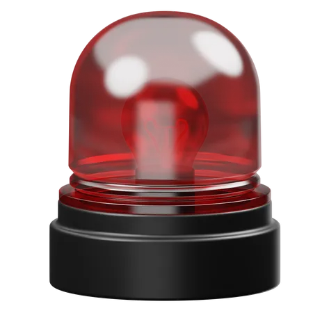 Police Siren  3D Icon