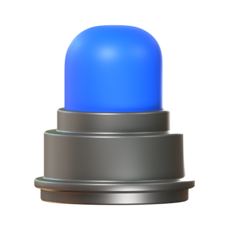 Police Sirene  3D Icon