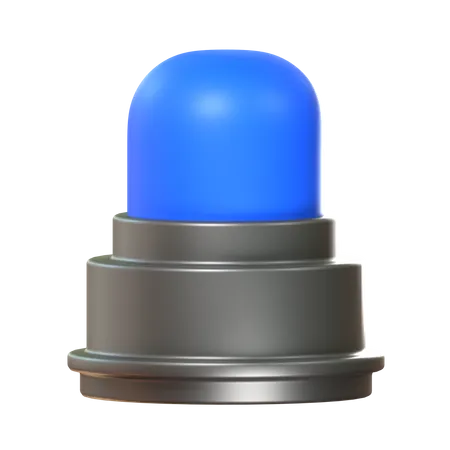 Police Sirene  3D Icon
