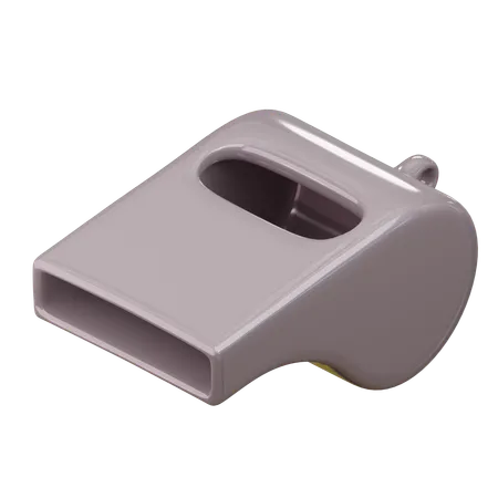 Police Whistle  3D Icon