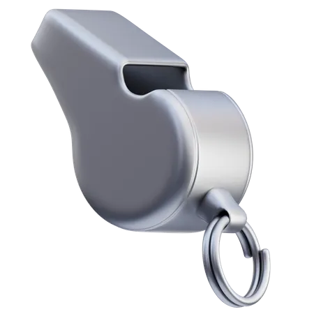 Police Whistle  3D Icon