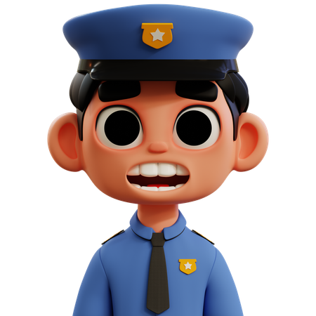 Policeman  3D Icon