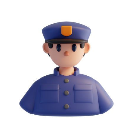 Policeman  3D Icon