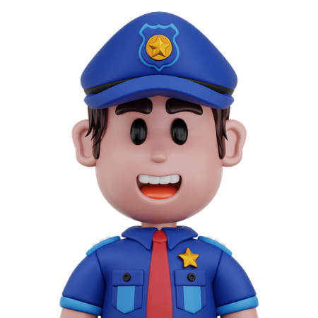 Policeman  3D Icon