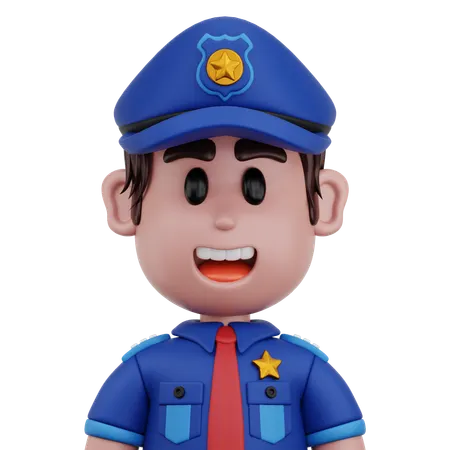 Policeman  3D Icon