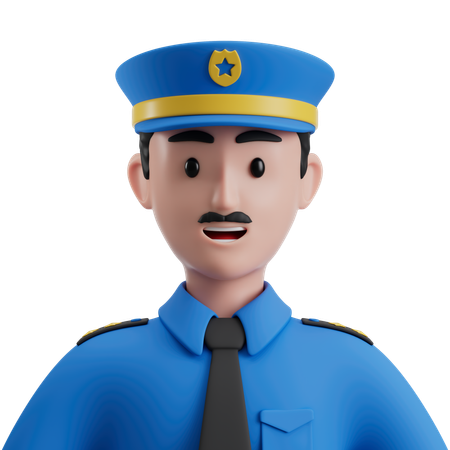 Policeman  3D Icon