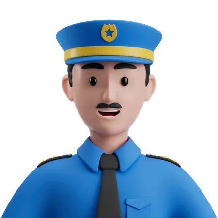 Policeman  3D Icon