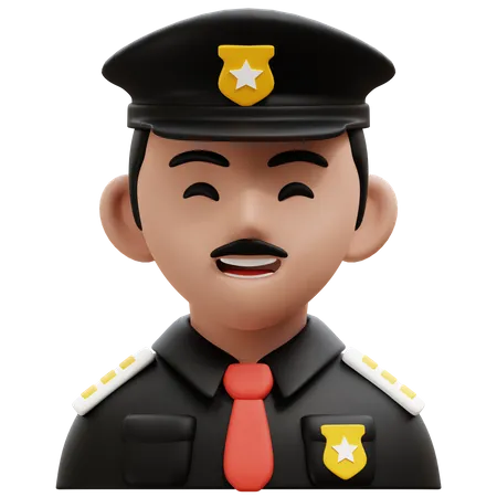 Policeman  3D Icon