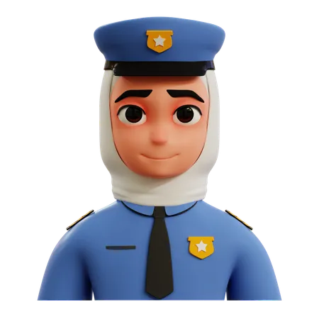 Policewoman  3D Icon