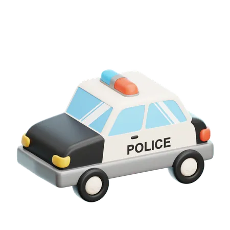 Polícia  3D Icon