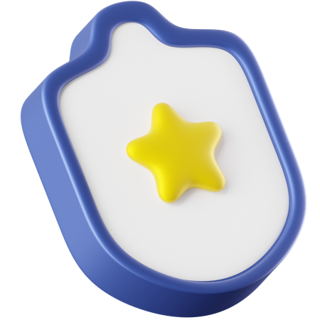 Policial  3D Icon