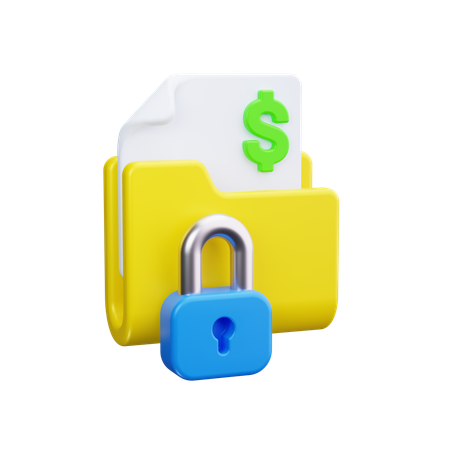 Policy Document  3D Icon