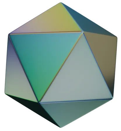 Polígono  3D Icon