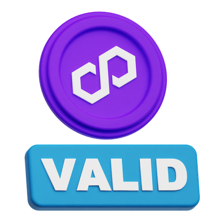 Polígono válido  3D Icon
