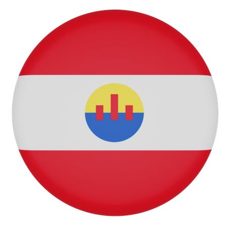 Polinesia  3D Icon